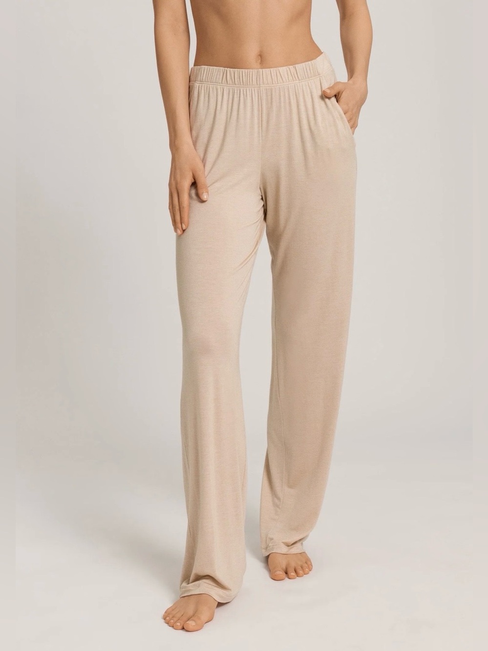 Hanro Straight Leg Modal Silk Blend Loungewear Pant
